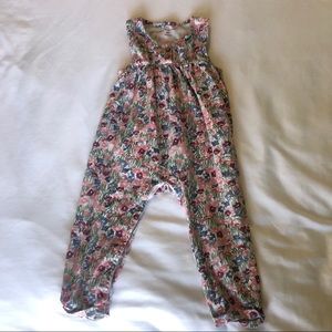 Burt’s Bees Baby Girls Floral Romper 18M
